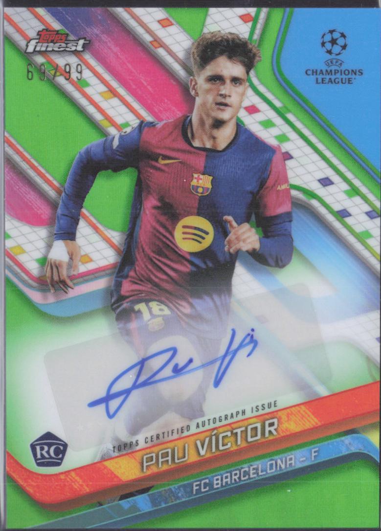 Pau Victor [Neon Green Refractor] #BA-PV