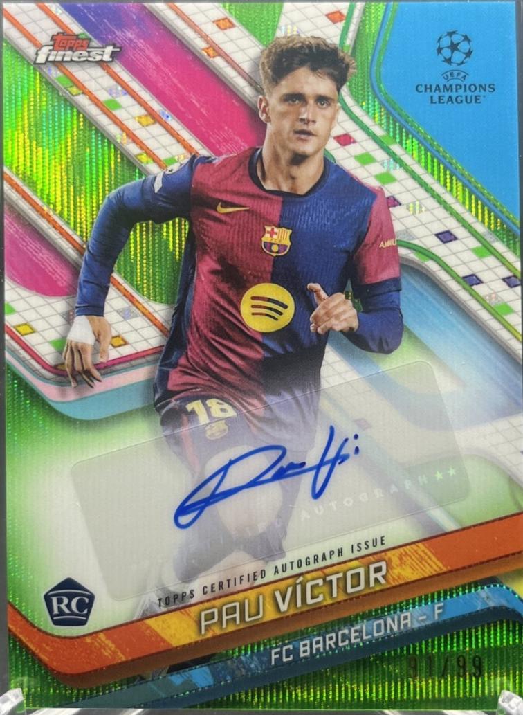 Pau Victor [Neon Green Wave Refractor] #BA-PV