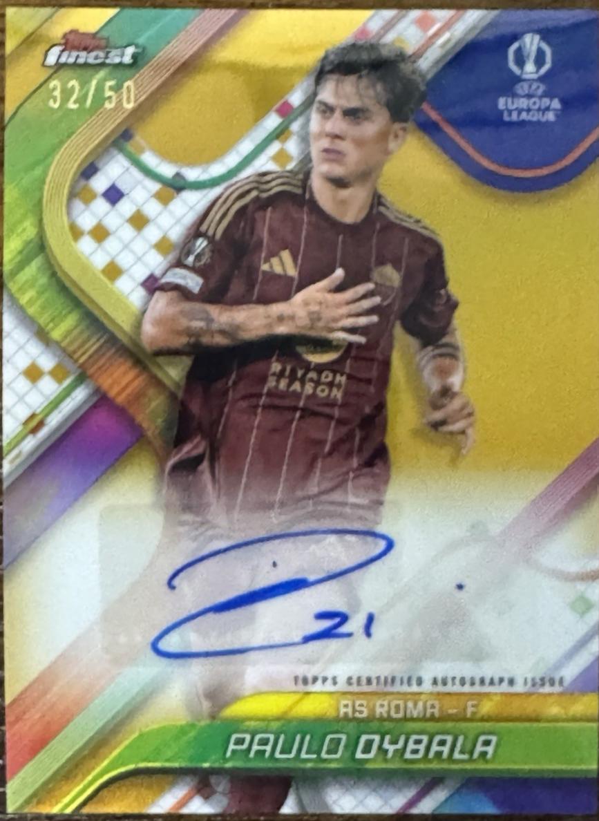 Paulo Dybala [Gold Refractor] #BA-PD