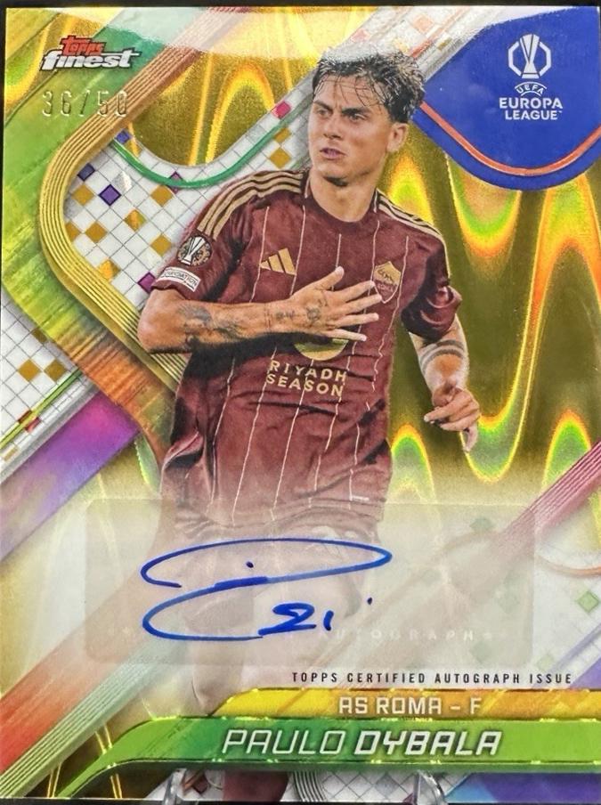 Paulo Dybala [Gold Wave Refractor] #BA-PD