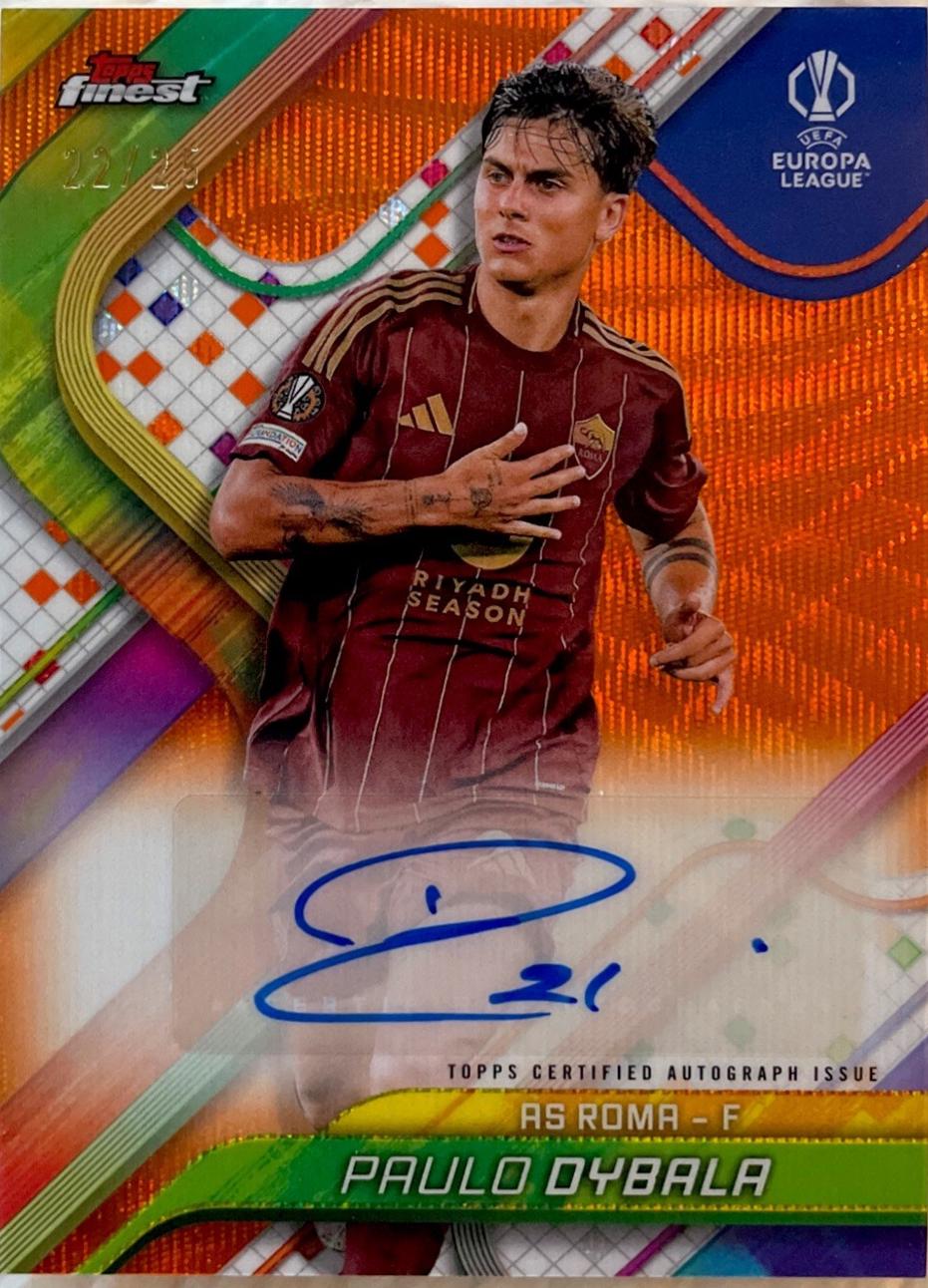 Paulo Dybala [Orange Wave Refractor] #BA-PD