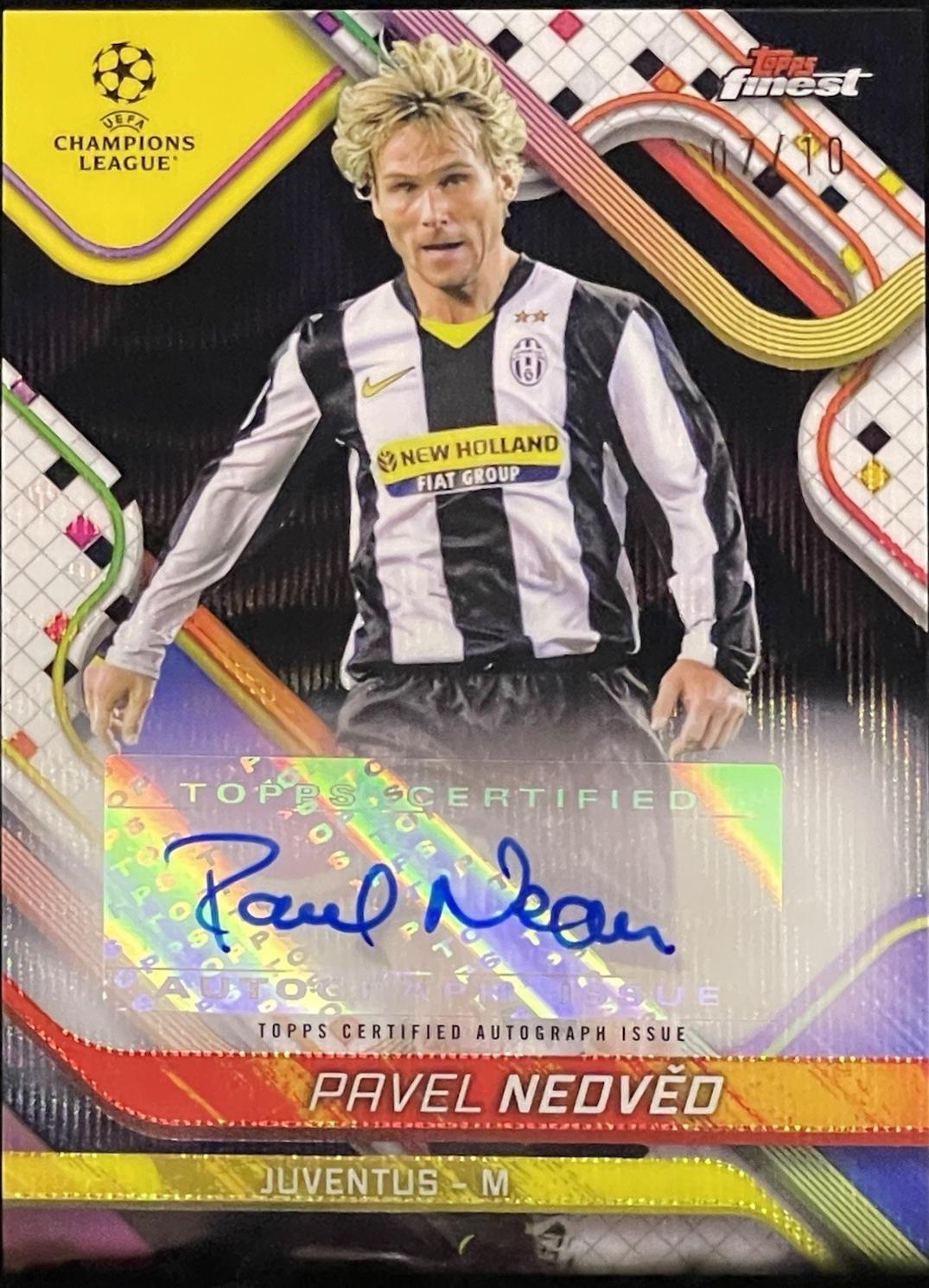 Pavel Nedved [Black Refractor] #BA-PN