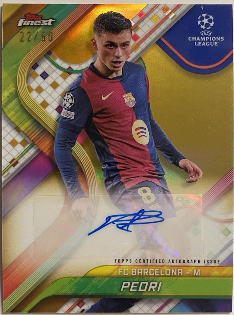 Pedri [Gold Refractor] #BA-PE