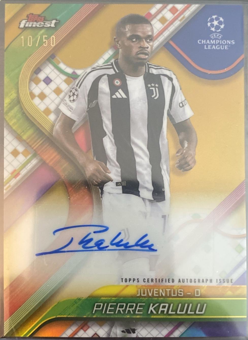 Pierre Kalulu [Gold Refractor] #BA-PK