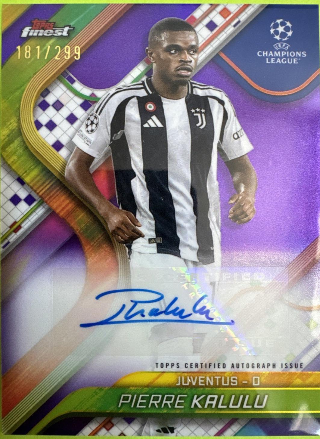 Pierre Kalulu [Purple Refractor] #BA-PK