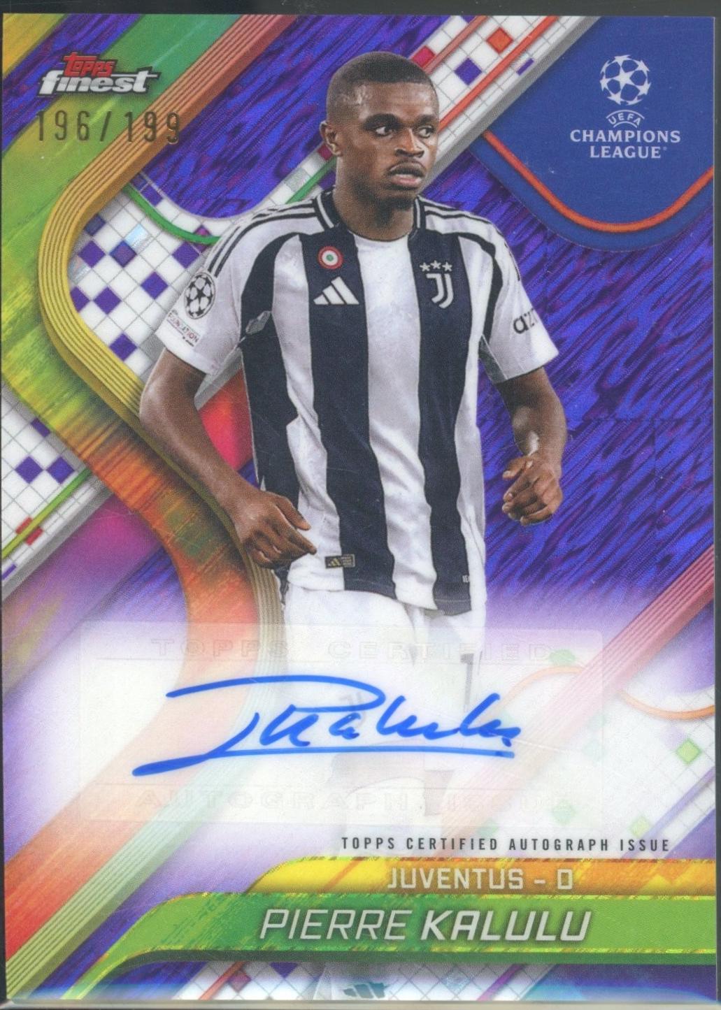 Pierre Kalulu [Purple Shimmer Refractor] #BA-PK