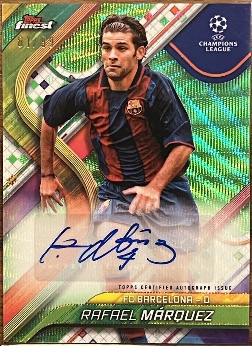 Rafael Marquez [Neon Green Refractor] #BA-MQ