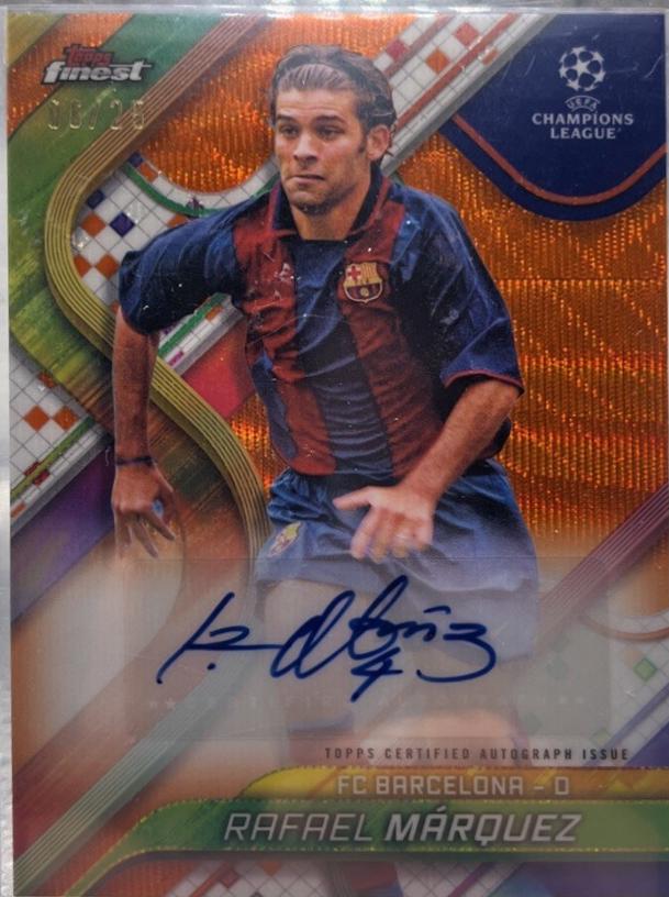 Rafael Marquez [Orange Wave Refractor] #BA-MQ