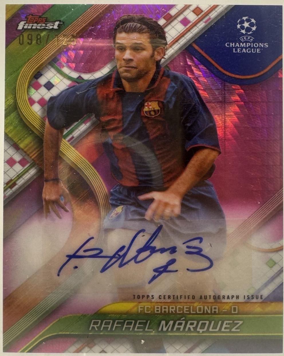 Rafael Marquez [Purple Refractor] #BA-MQ