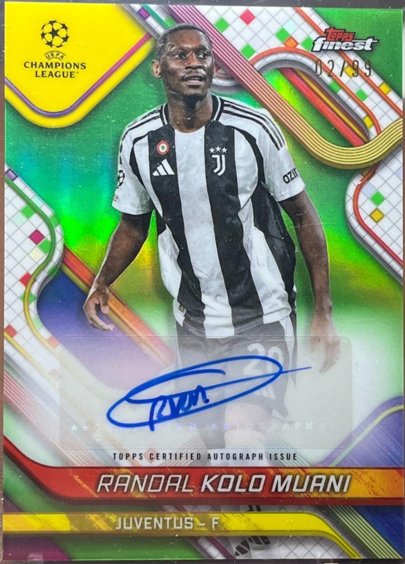 Randal Kolo Muani [Neon Green Refractor] #BA-RK