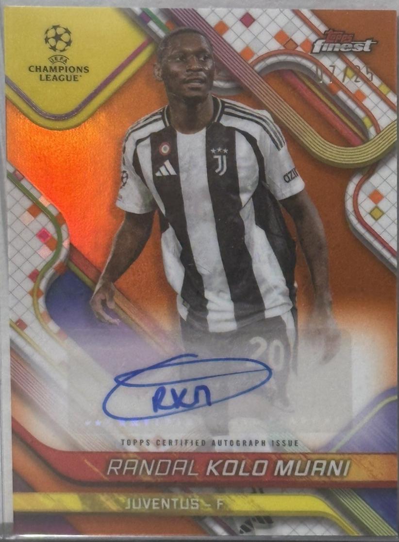 Randal Kolo Muani [Orange Refractor] #BA-RK