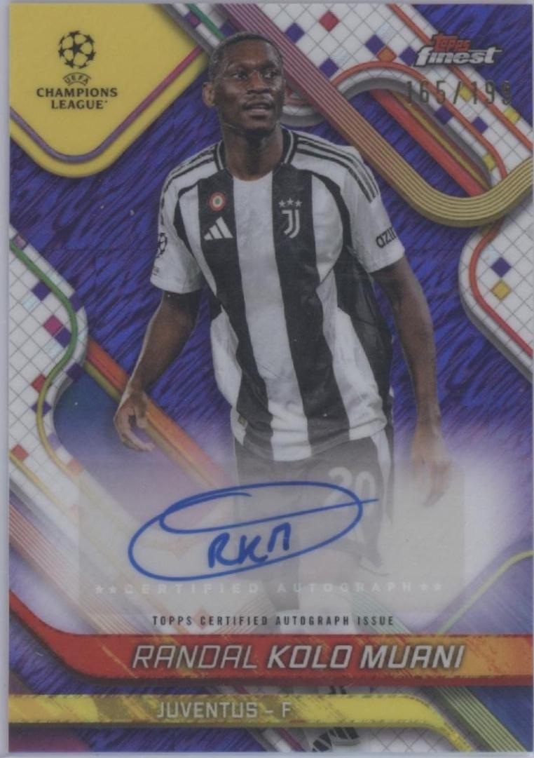 Randal Kolo Muani [Purple Shimmer Refractor] #BA-RK