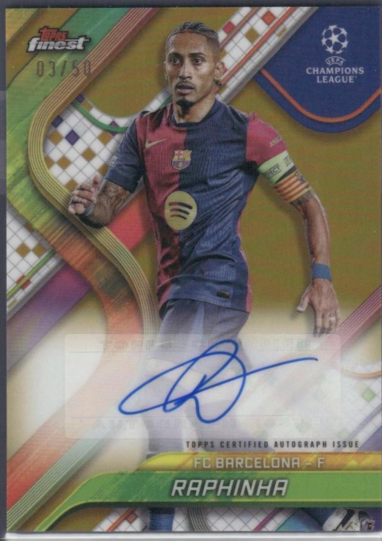 Raphinha [Gold Refractor] #BA-PH