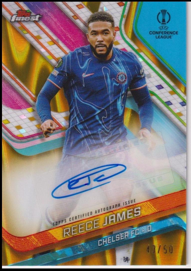 Reece James [Gold Wave Refractor] #BA-RJ