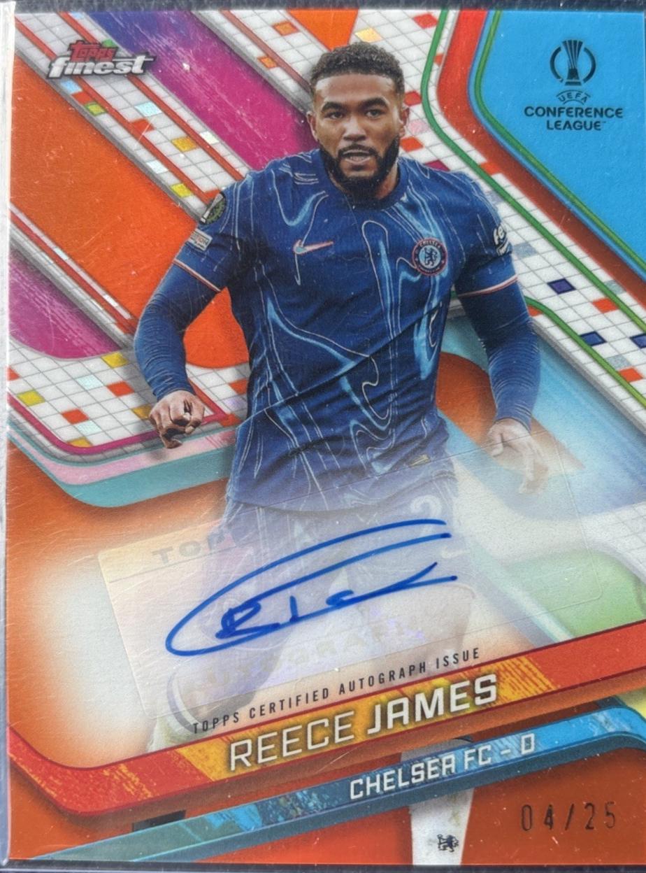Reece James [Orange Refractor] #BA-RJ
