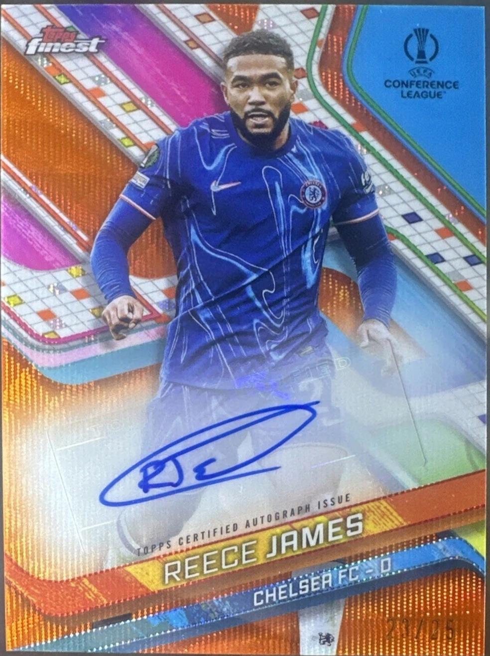 Reece James [Orange Wave Refractor] #BA-RJ