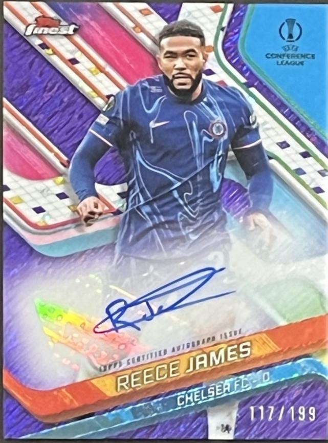 Reece James [Purple Shimmer Refractor] #BA-RJ