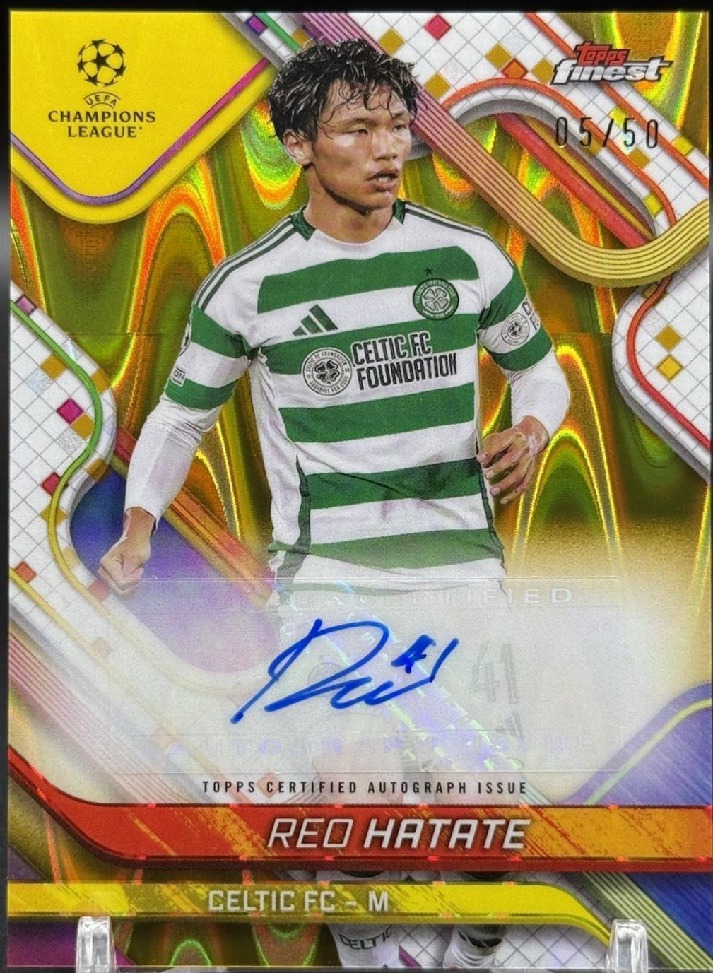 Reo Hatate [Gold Refractor] #BA-HT