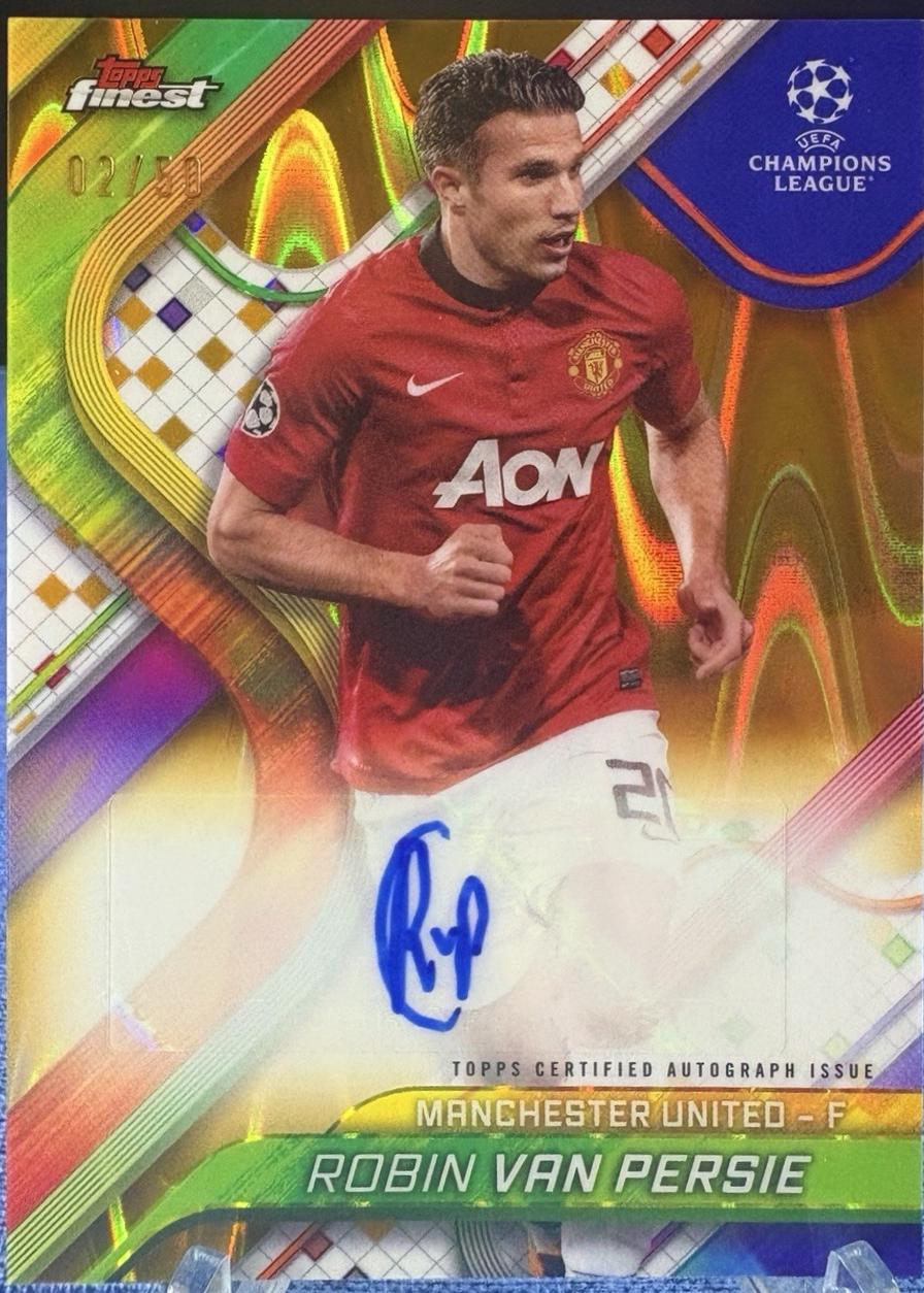 Robin van Persie [Gold Refractor] #BA-RV