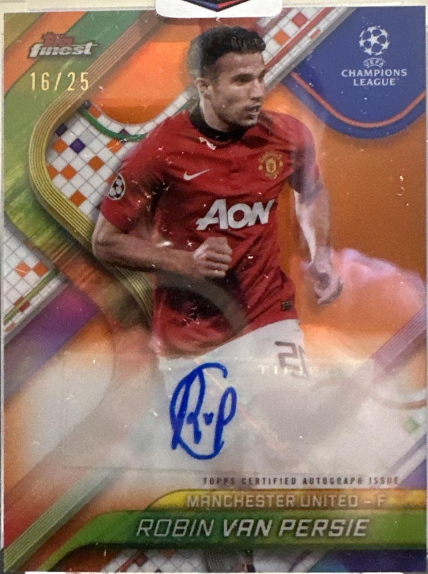 Robin van Persie [Orange Refractor] #BA-RV
