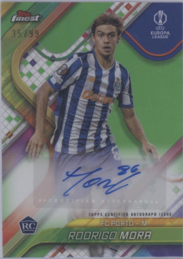 Rodrigo Mora [Neon Green Refractor] #BA-RM