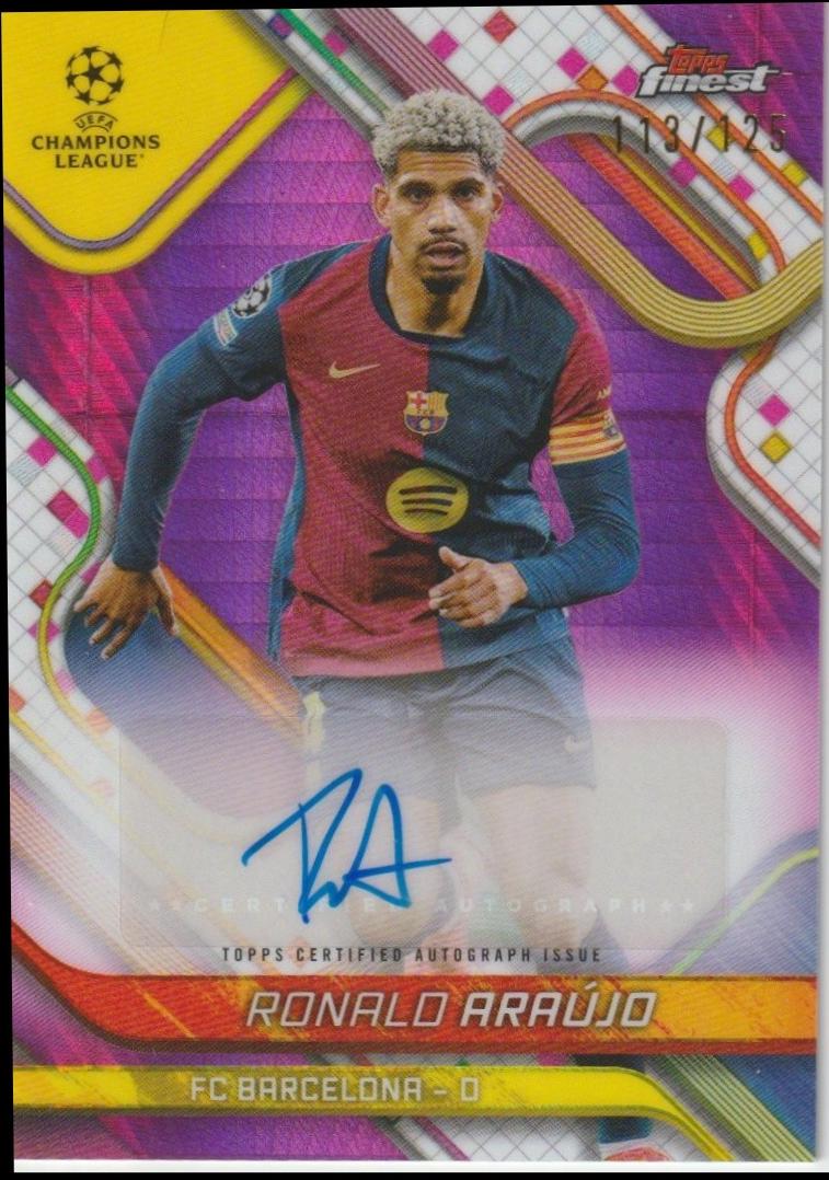 Ronald Araujo [Pink Prism Refractor] #BA-UJ