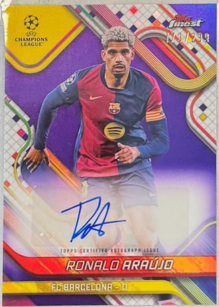 Ronald Araujo [Purple Refractor] #BA-UJ