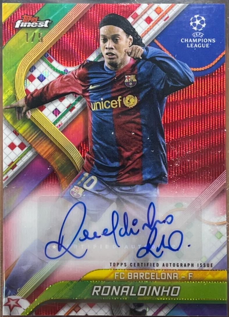 Ronaldinho [Red Wave Refractor] #BA-RO