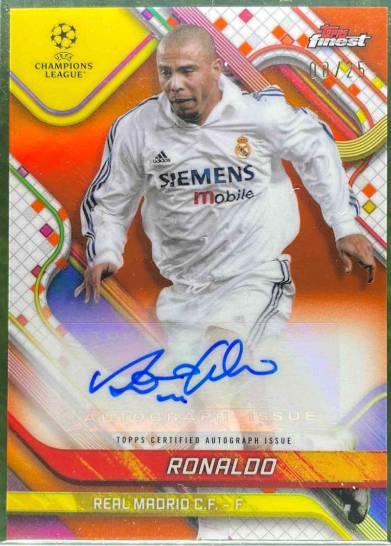 Ronaldo [Orange Refractor] #BA-RN