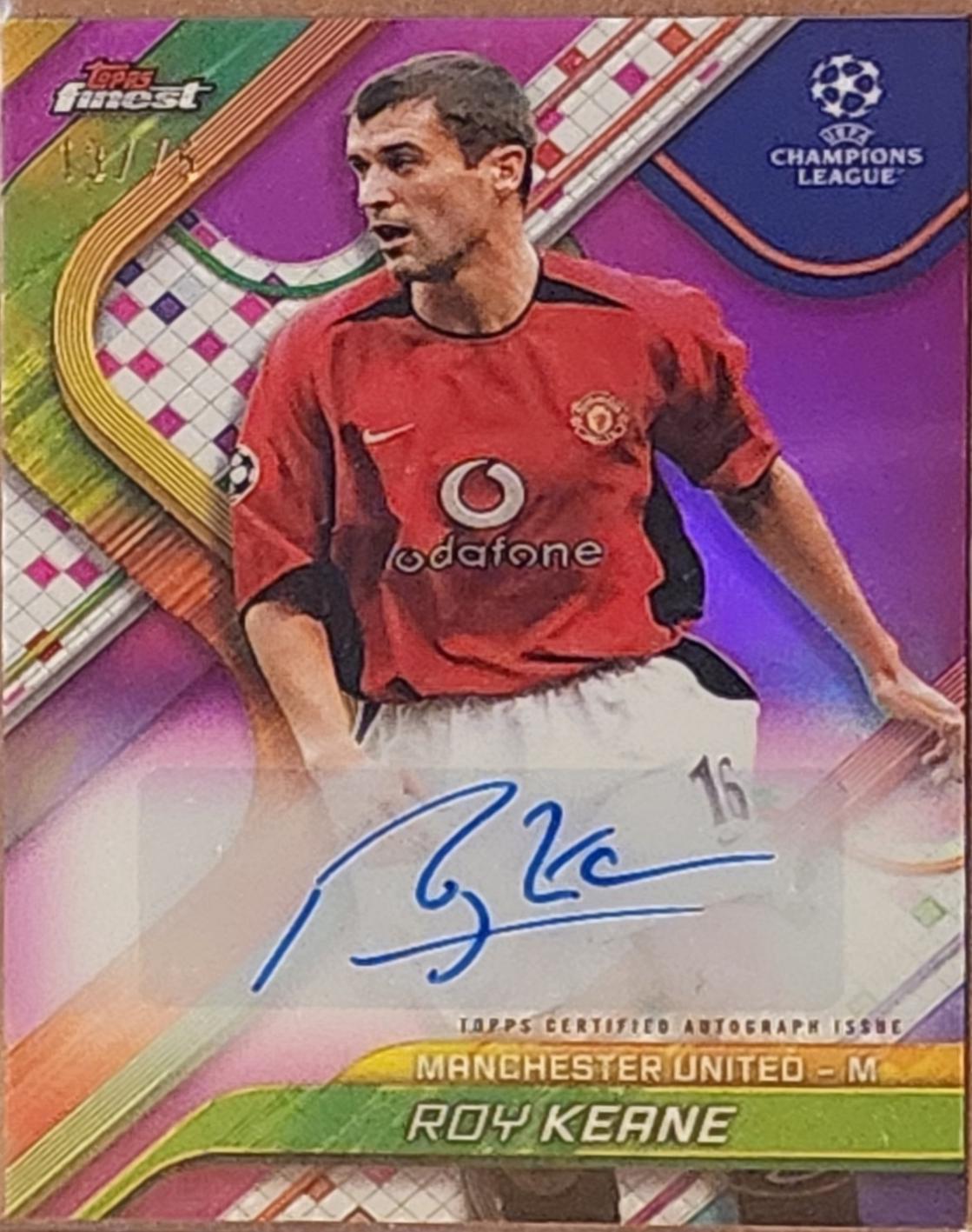 Roy Keane [Magenta Refractor] #BA-MU