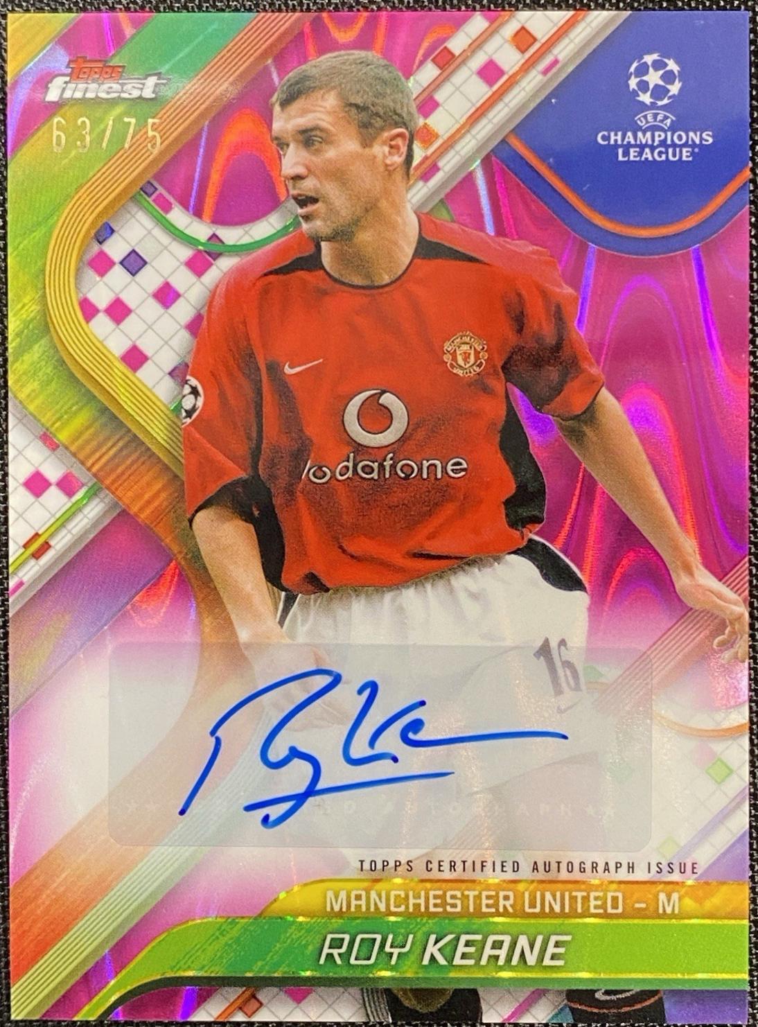 Roy Keane [Magenta Wave Refractor] #BA-MU