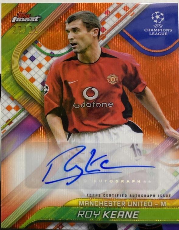 Roy Keane [Orange Wave Refractor] #BA-MU