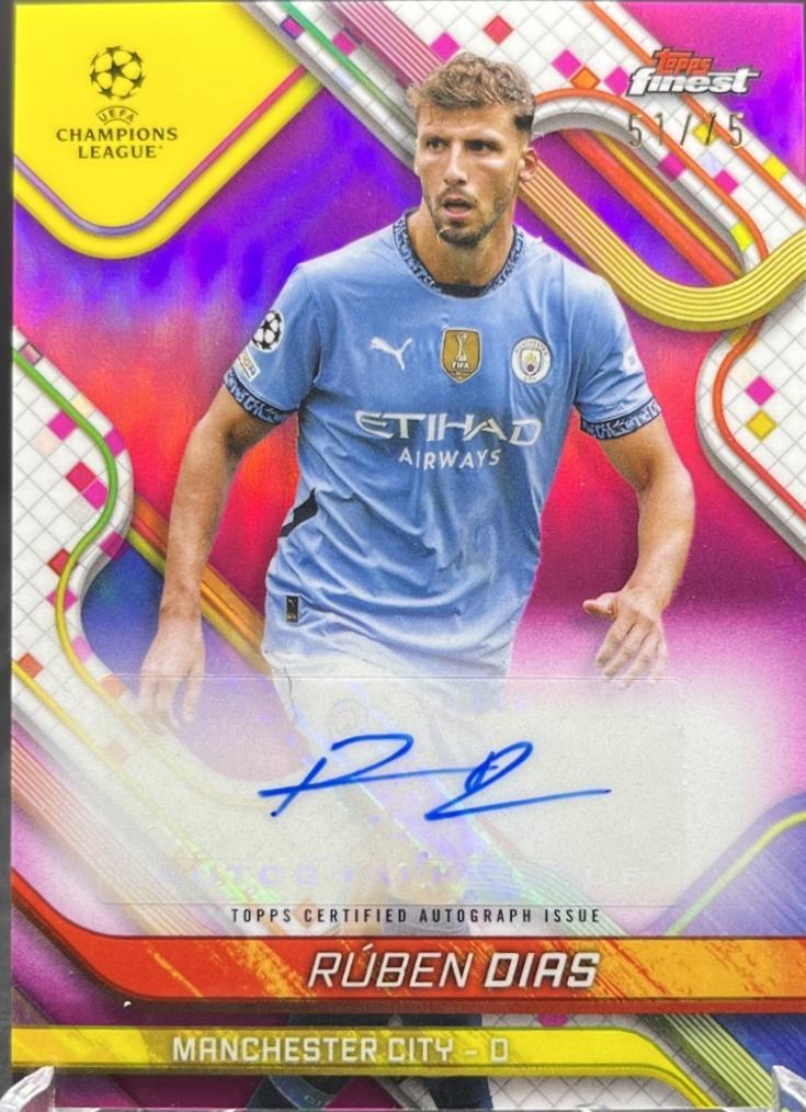 Ruben Dias [Magenta Refractor] #BA-RD