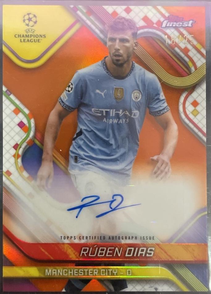 Ruben Dias [Orange Refractor] #BA-RD