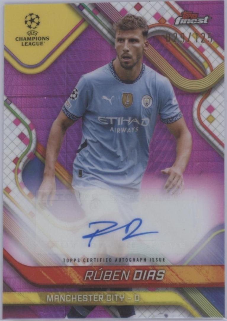Ruben Dias [Pink Prism Refractor] #BA-RD