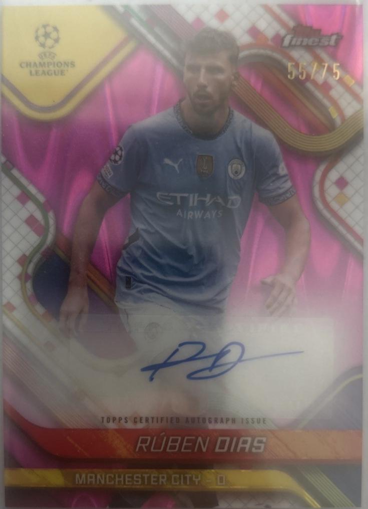 Ruben Dias [Purple Refractor] #BA-RD