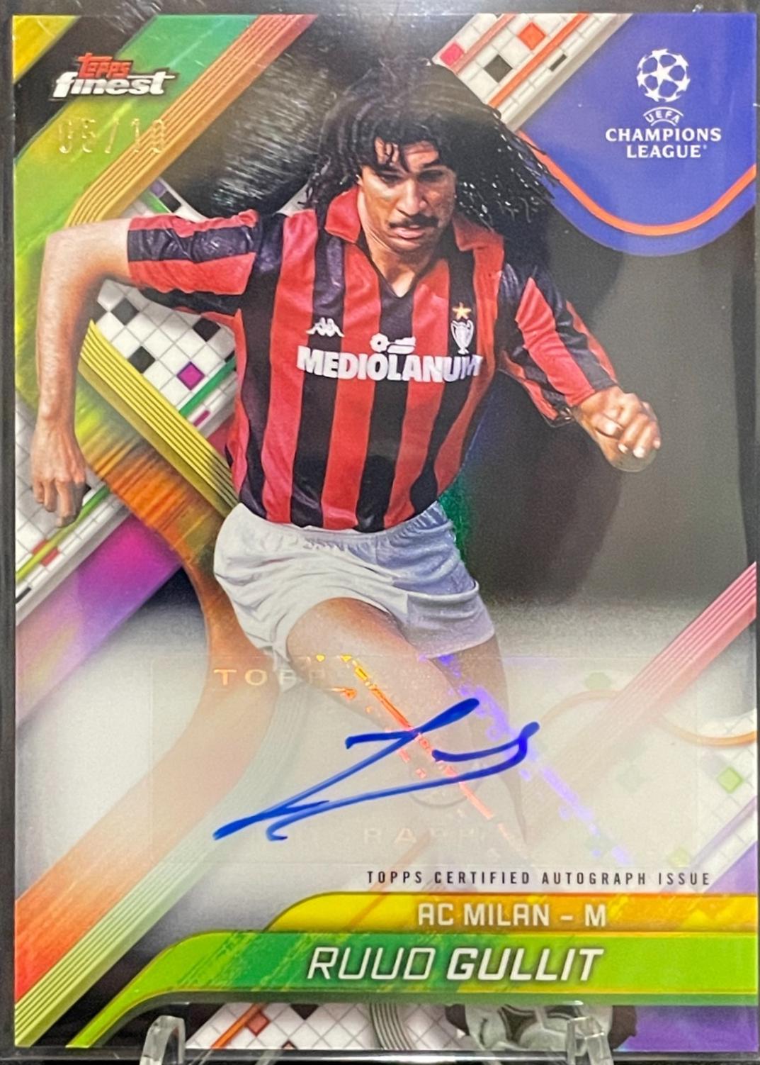 Ruud Gullit [Black Refractor] #BA-RG