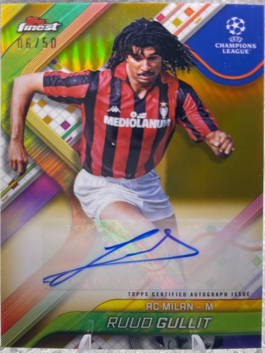 Ruud Gullit [Gold Refractor] #BA-RG