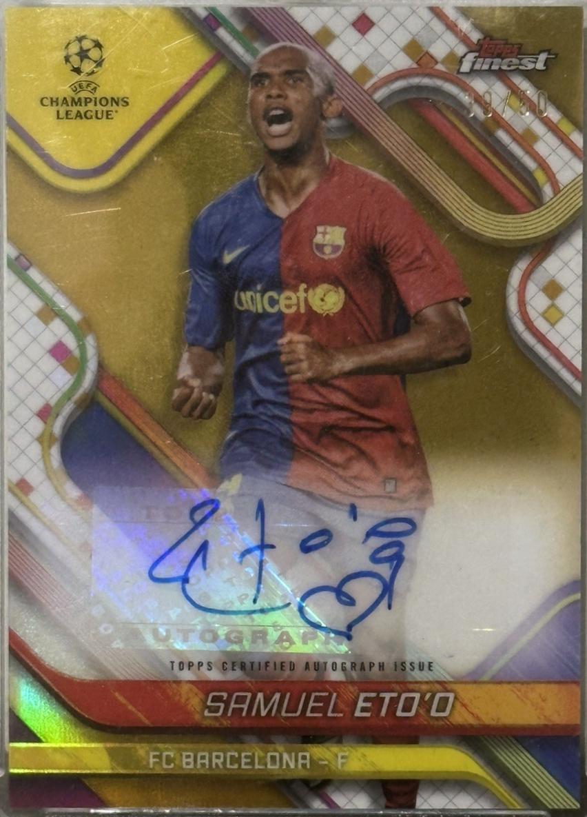 Samuel Eto'o [Gold Refractor] #BA-EO
