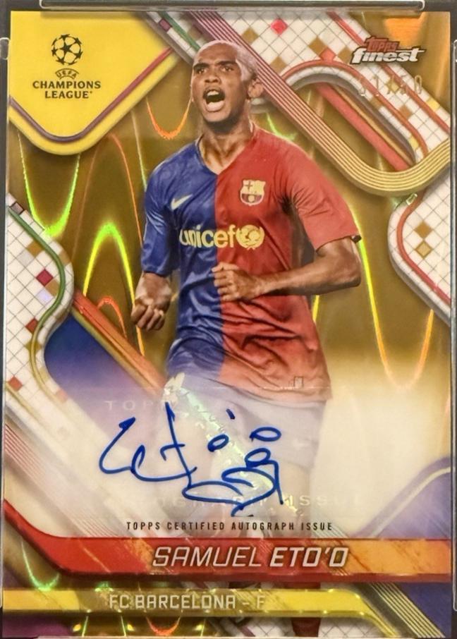 Samuel Eto'o [Gold Wave Refractor] #BA-EO