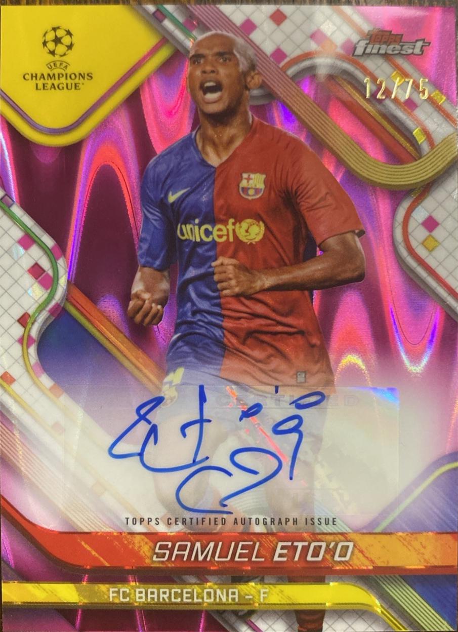 Samuel Eto'o [Magenta Wave Refractor] #BA-EO