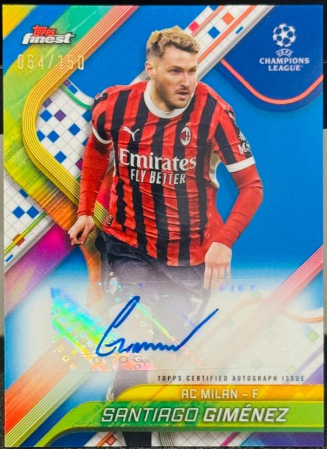 Santiago Gimenez [Blue Refractor] #BA-SG