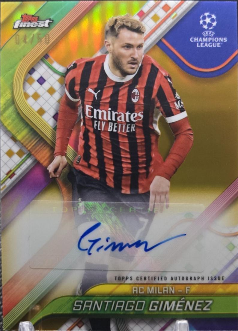 Santiago Gimenez [Gold Refractor] #BA-SG