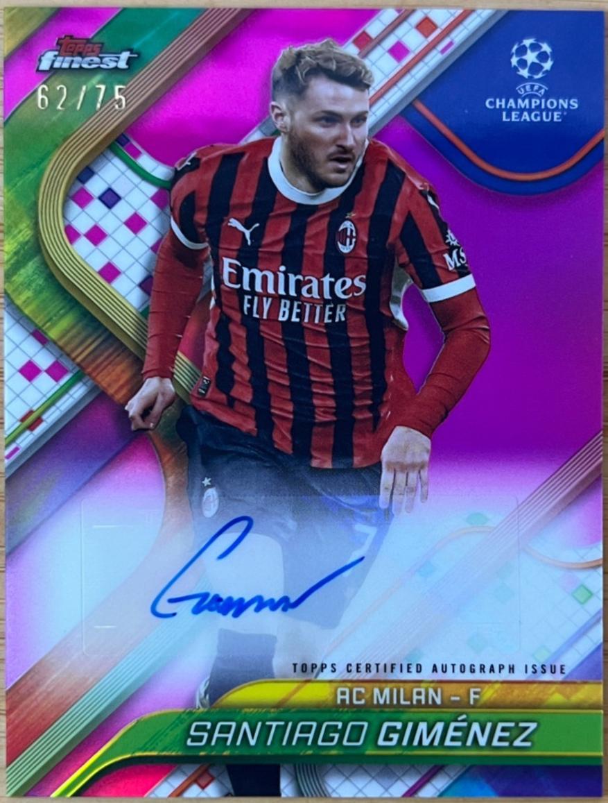 Santiago Gimenez [Magenta Refractor] #BA-SG