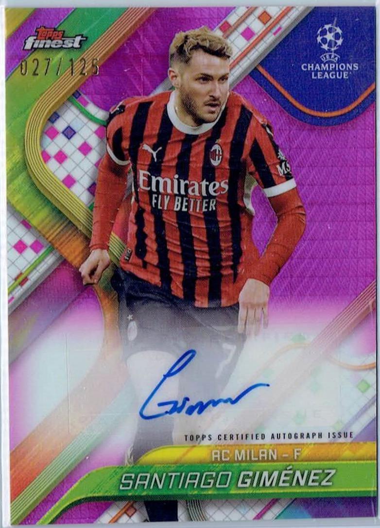 Santiago Gimenez [Pink Prism Refractor] #BA-SG
