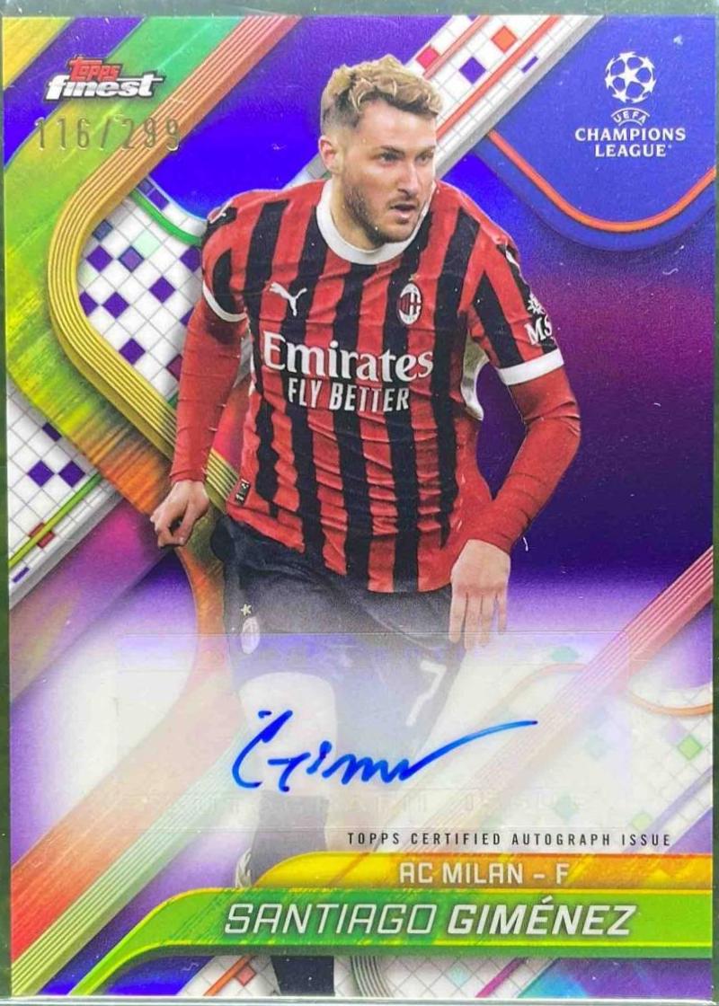 Santiago Gimenez [Purple Refractor] #BA-SG