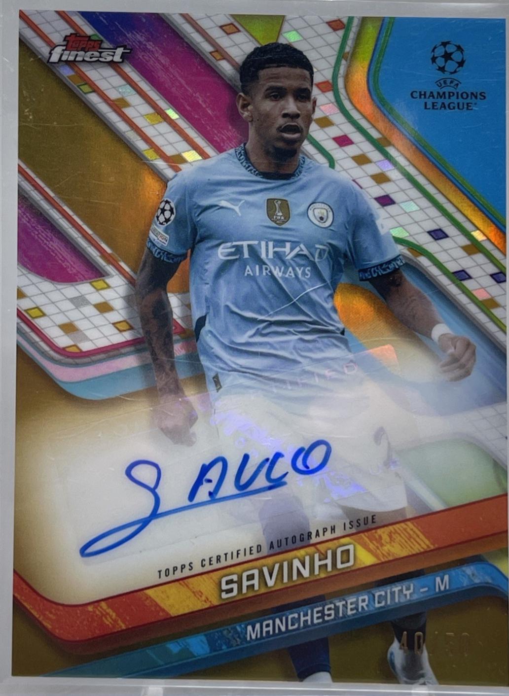 Savinho [Gold Refractor] #BA-SA