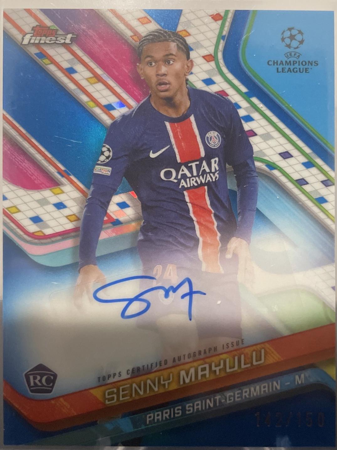 Senny Mayulu [Blue Refractor] #BA-SM