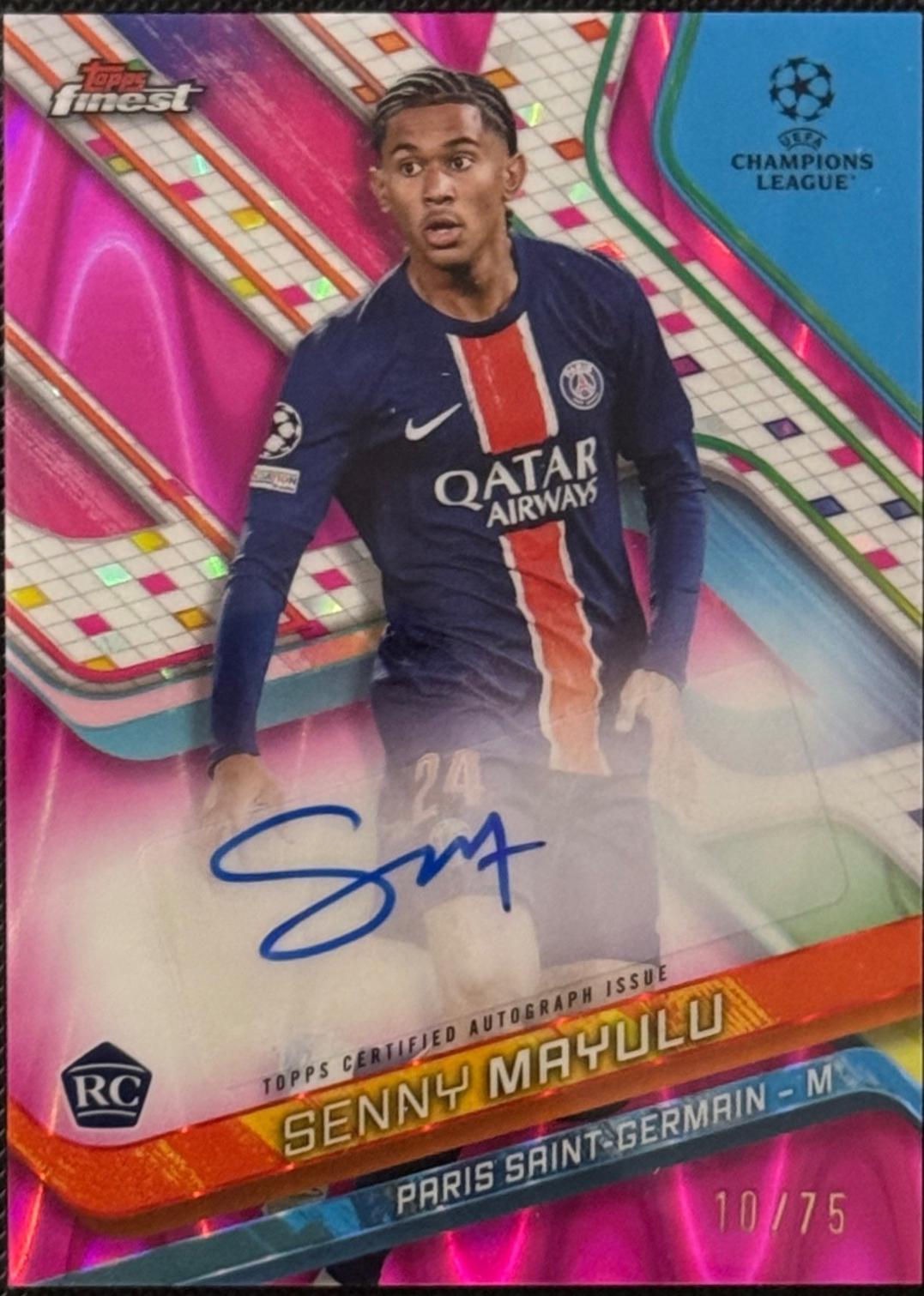 Senny Mayulu [Magenta Wave Refractor] #BA-SM