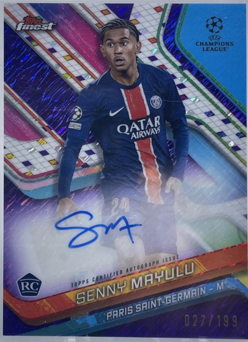 Senny Mayulu [Purple Shimmer Refractor] #BA-SM